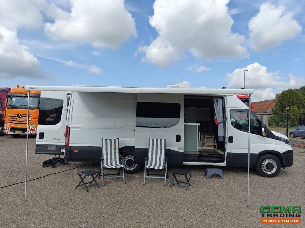 Iveco Daily 5-130 2 Persoons Camper - Airco/Boiler/Toilet - 134.000km - Fiamma Luifel - Fietsendrager - 05/2026 APK