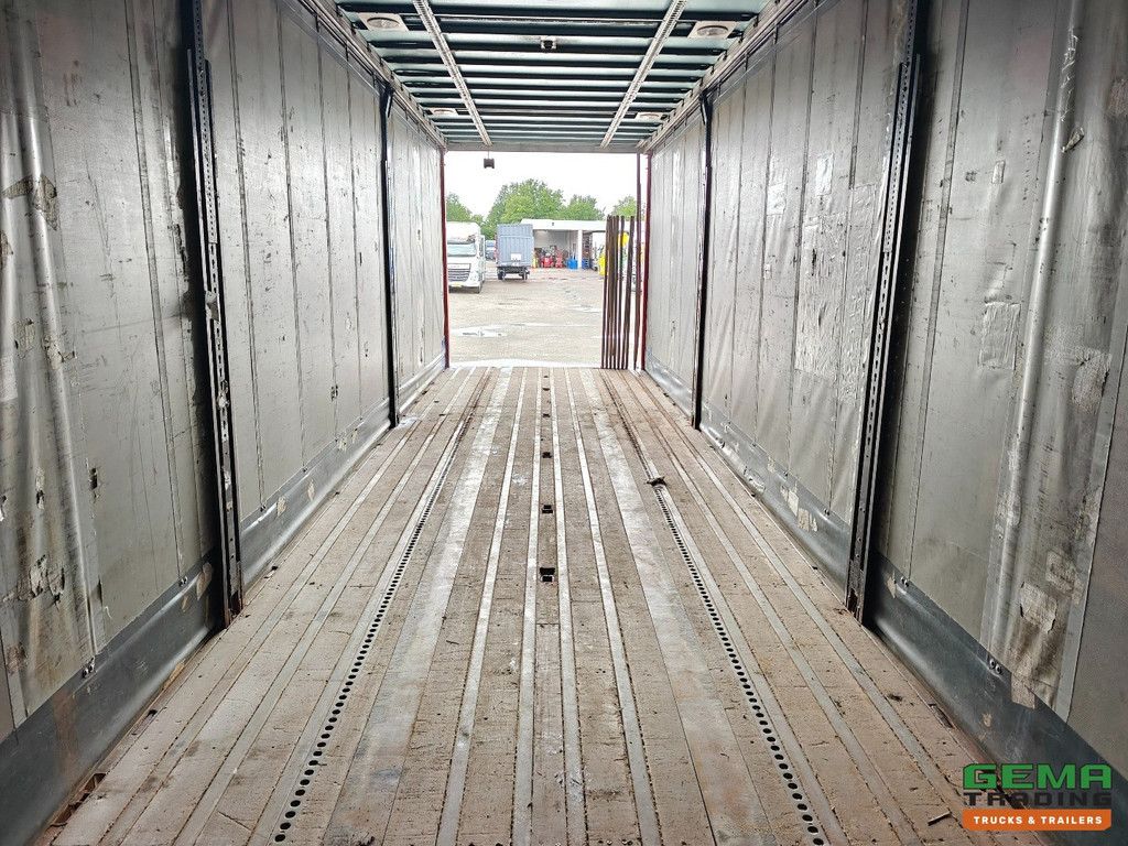 Groenewegen DRO-15-20 B CITY - 2-Achs BPW - Lift-/Lenkachse - Schiebeplanenauflieger - Gitterrostanbindung - HH-Boden - Rungen/Rungentaschen