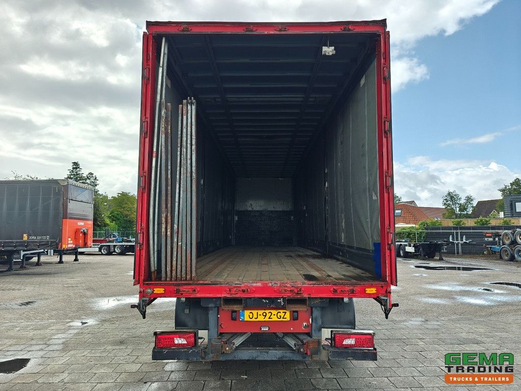 Groenewegen DRO-15-20 B CITY - 2-Achs BPW - Lift-/Lenkachse - Schiebeplanenauflieger - Gitterrostanbindung - HH-Boden - Rungen/Rungentaschen