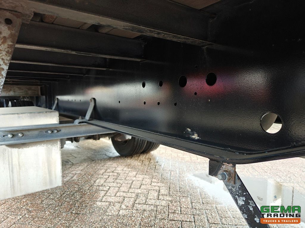 Groenewegen DRO-15-20 B CITY - 2-Achs BPW - Lift-/Lenkachse - Schiebeplanenauflieger - Gitterrostanbindung - HH-Boden - Rungen/Rungentaschen