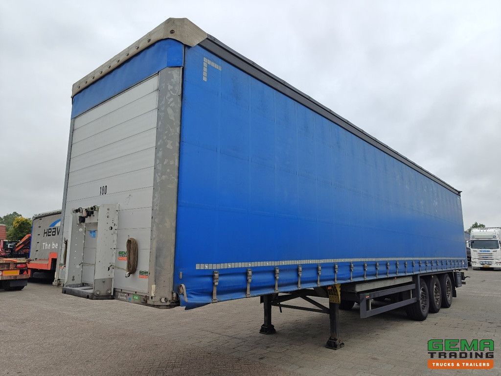 Schmitz Cargobull SCS 24/L - 13.62 EB 3-axle Schmitz - LiftAxle - Curtain Sider/Sliding roof - Disc brakes - 06/2026 MOT