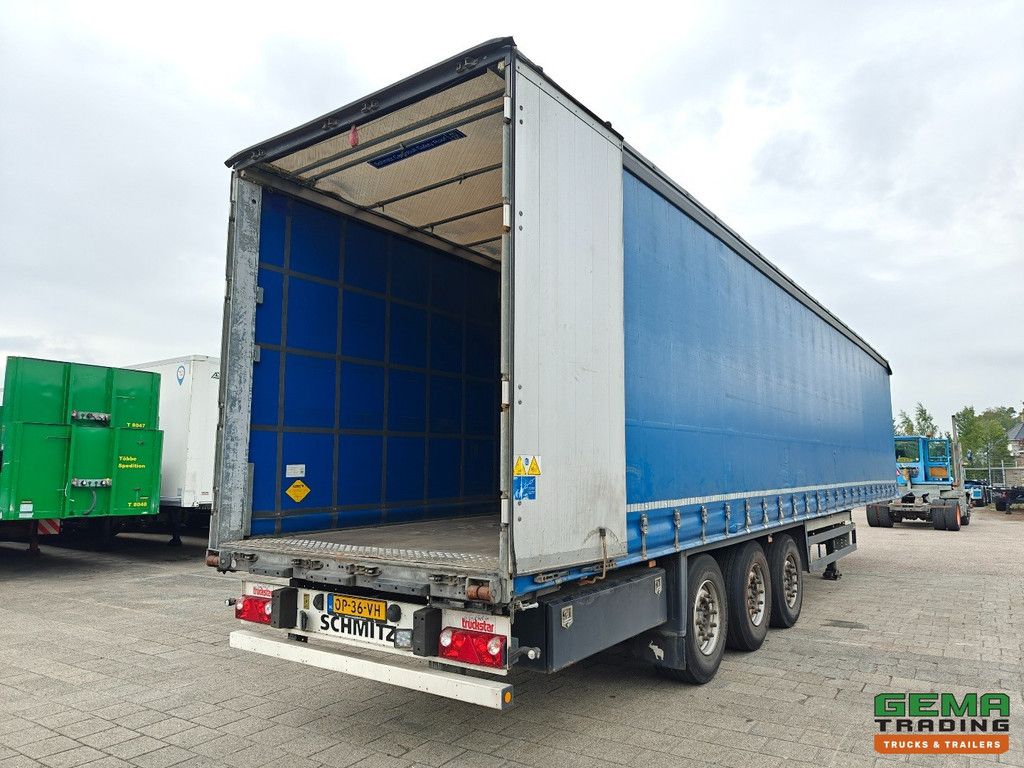 Schmitz Cargobull SCS 24/L - 13.62 EB 3-axle Schmitz - LiftAxle - Curtain Sider/Sliding roof - Disc brakes - 06/2026 MOT