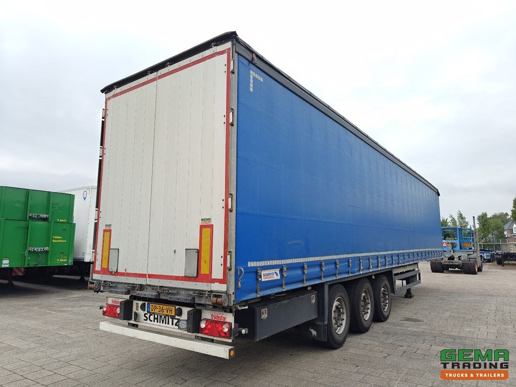 Schmitz Cargobull SCS 24/L - 13.62 EB 3-axle Schmitz - LiftAxle - Curtain Sider/Sliding roof - Disc brakes - 06/2026 MOT