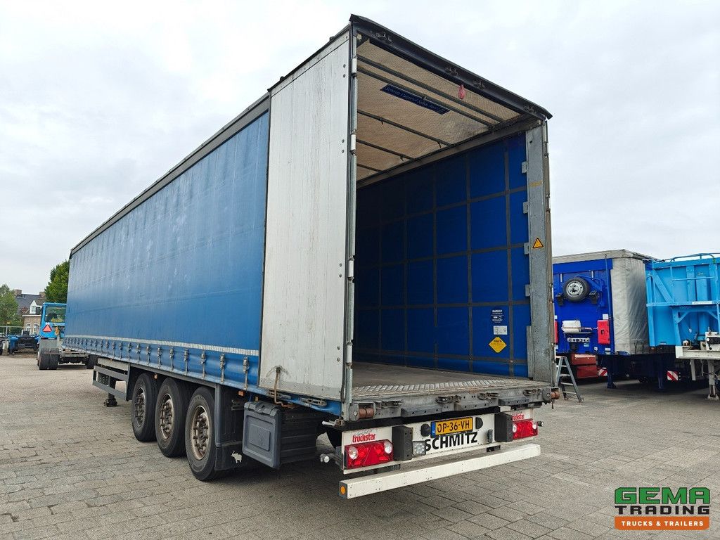Schmitz Cargobull SCS 24/L - 13.62 EB 3-axle Schmitz - LiftAxle - Curtain Sider/Sliding roof - Disc brakes - 06/2026 MOT