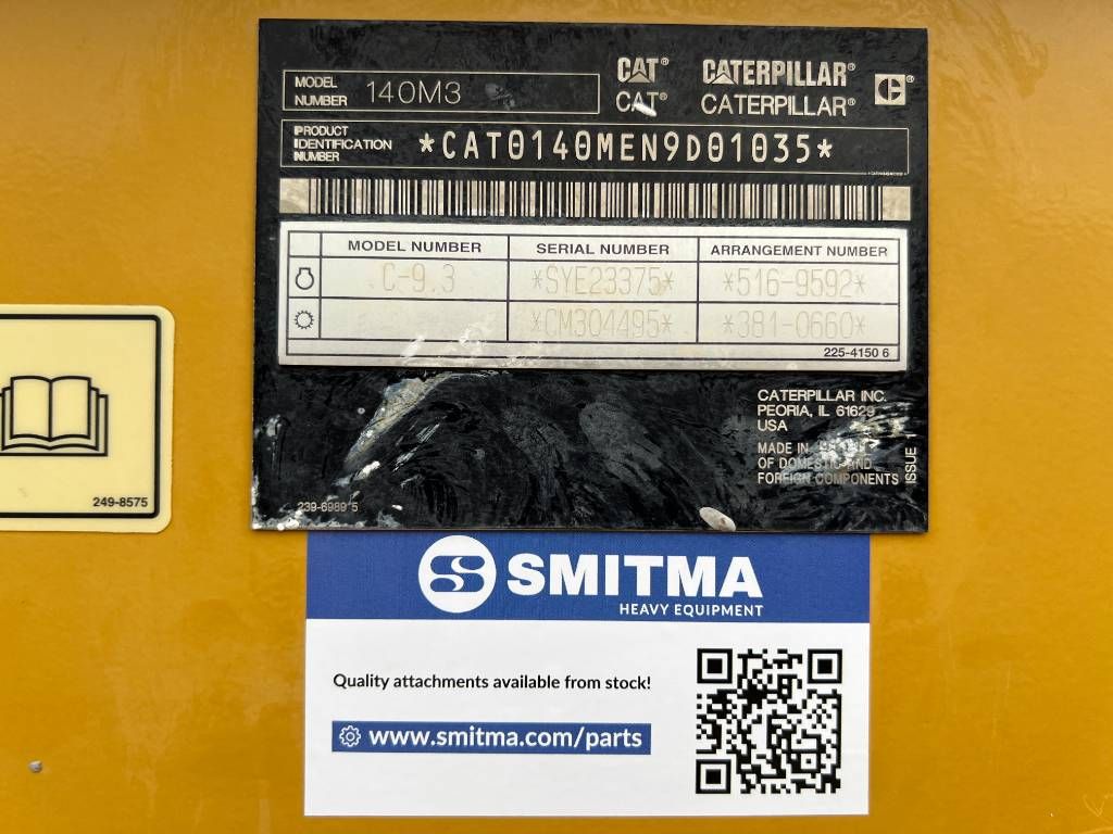 CAT 140M3