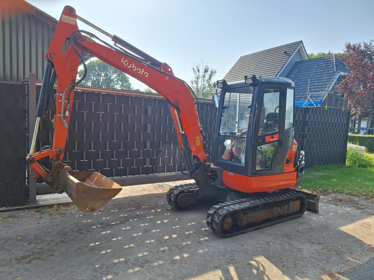 Kubota KX101 graafmachine hitachi yanmar bobcat kobelco