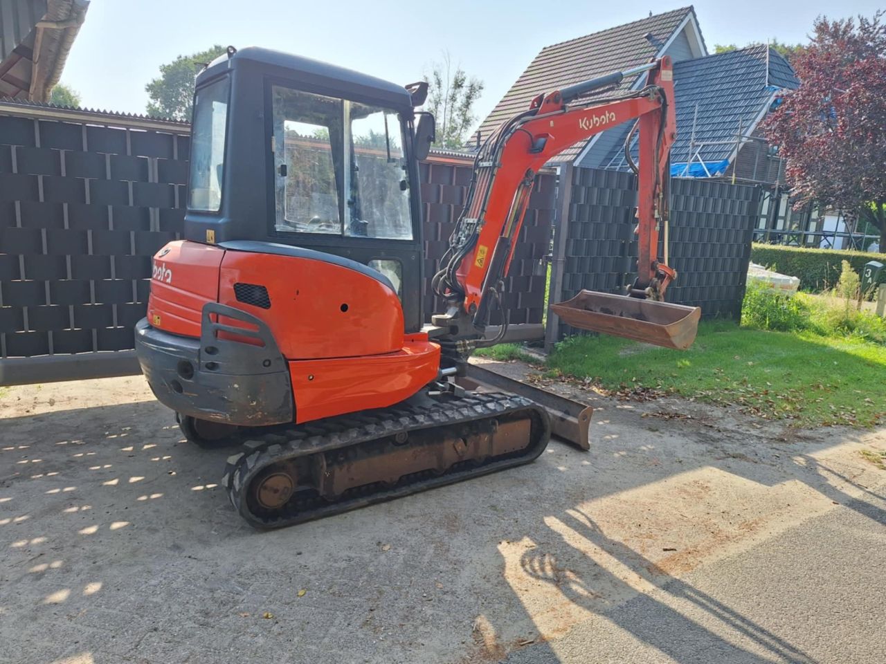 Kubota KX101 graafmachine hitachi yanmar bobcat kobelco
