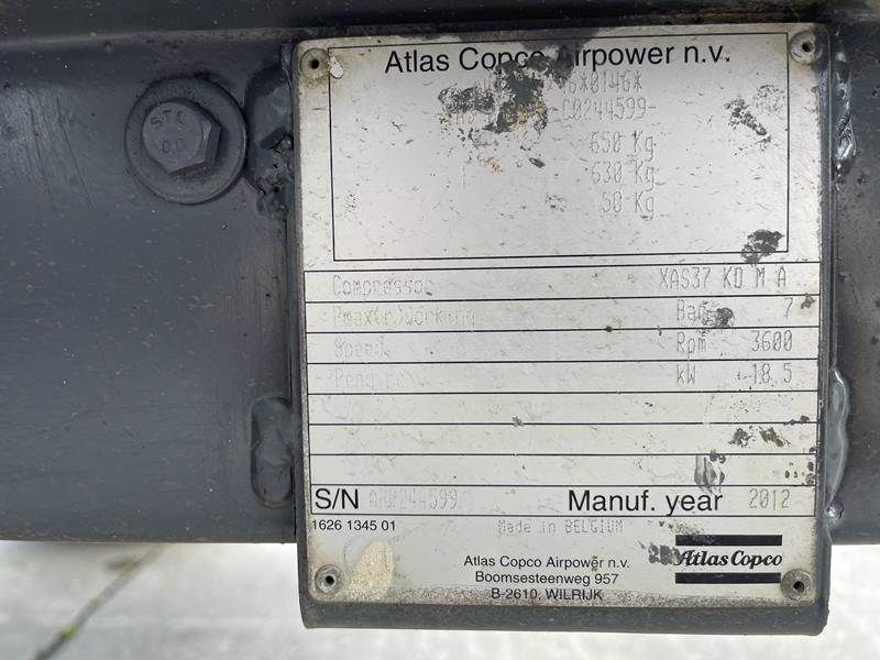 Atlas Copco XAS 37 KD