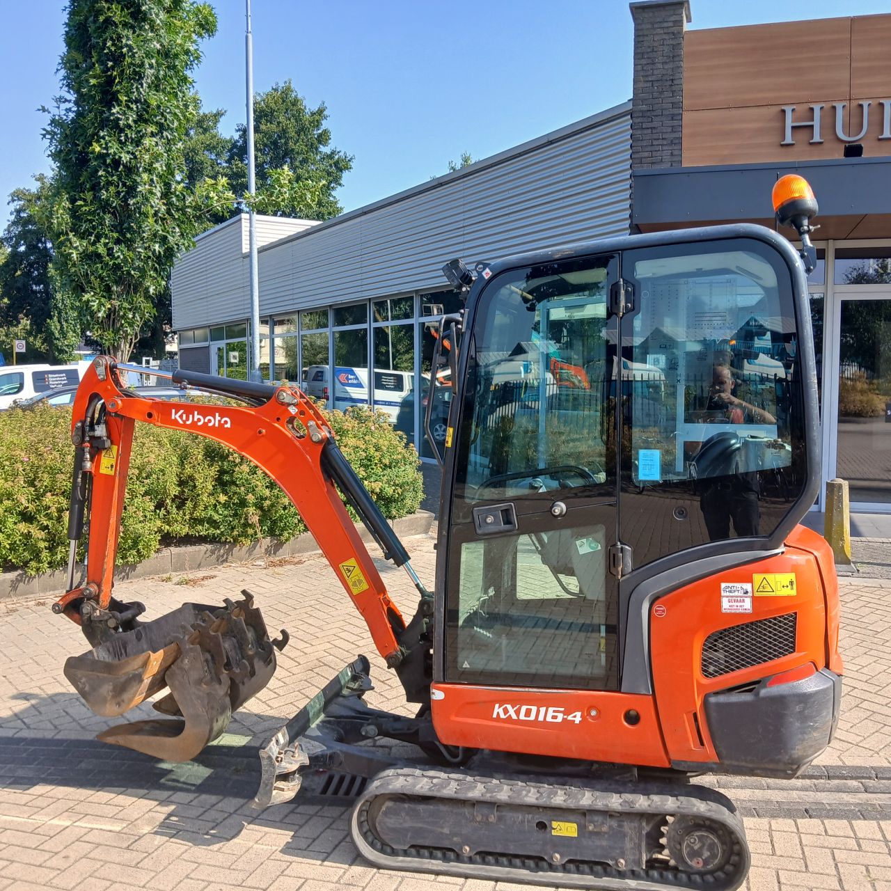 Kubota KX016-4 Minigraver.