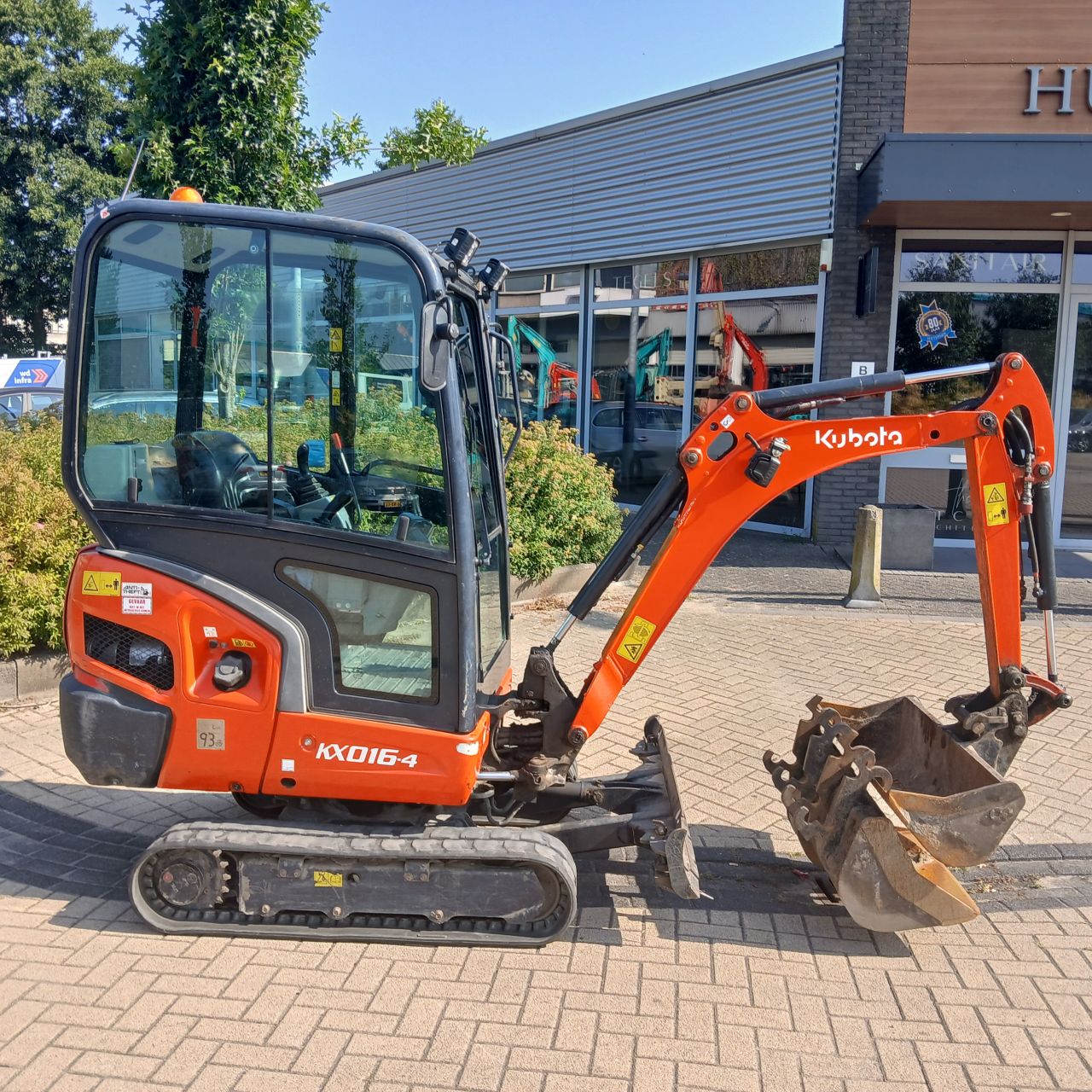 Kubota KX016-4 Minigraver.