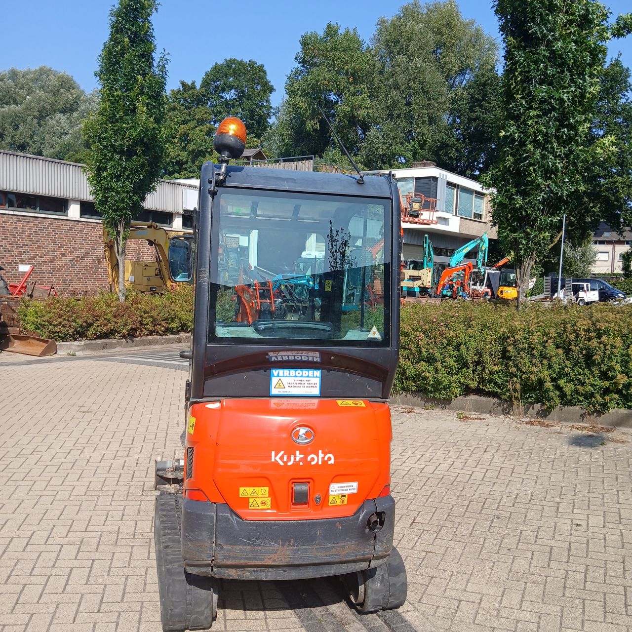 Kubota KX016-4 Minigraver.
