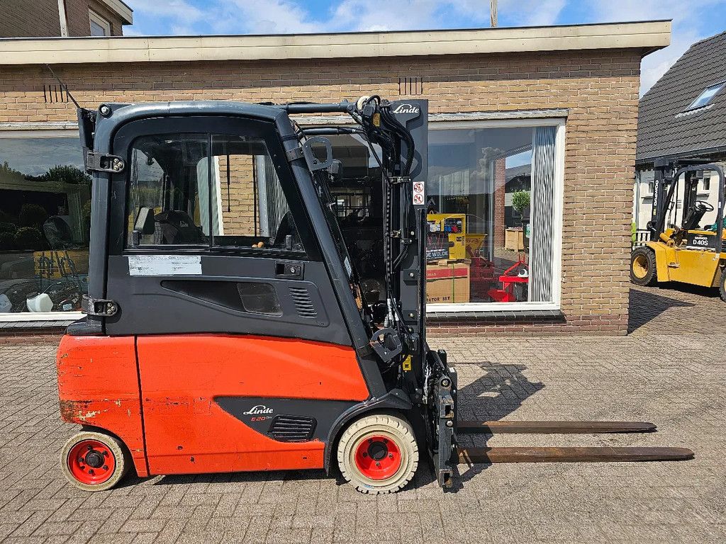 Linde E20phl-02 e 20 2016 triplo heftruck full option