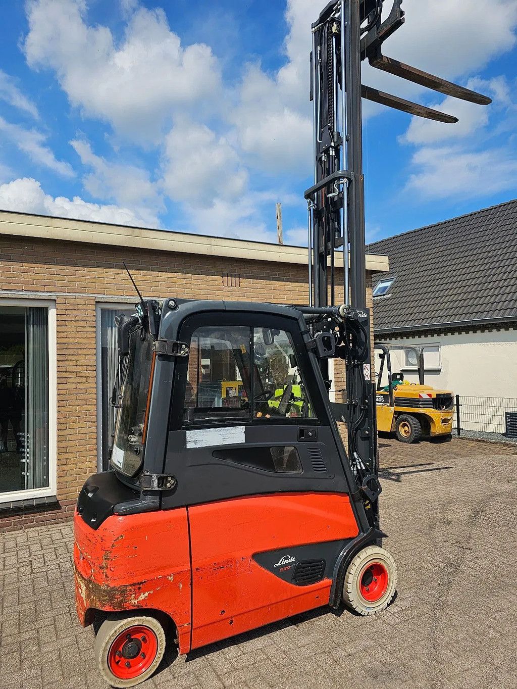 Linde E20phl-02 e 20 2016 triplo heftruck full option