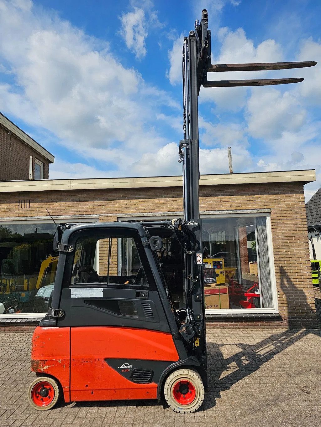 Linde E20phl-02 e 20 2016 triplo heftruck full option