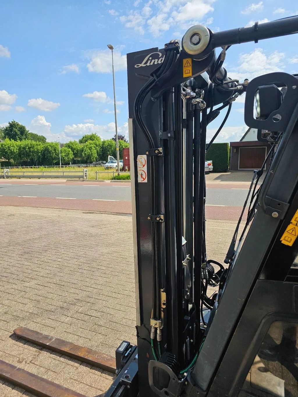 Linde E20phl-02 e 20 2016 triplo heftruck full option
