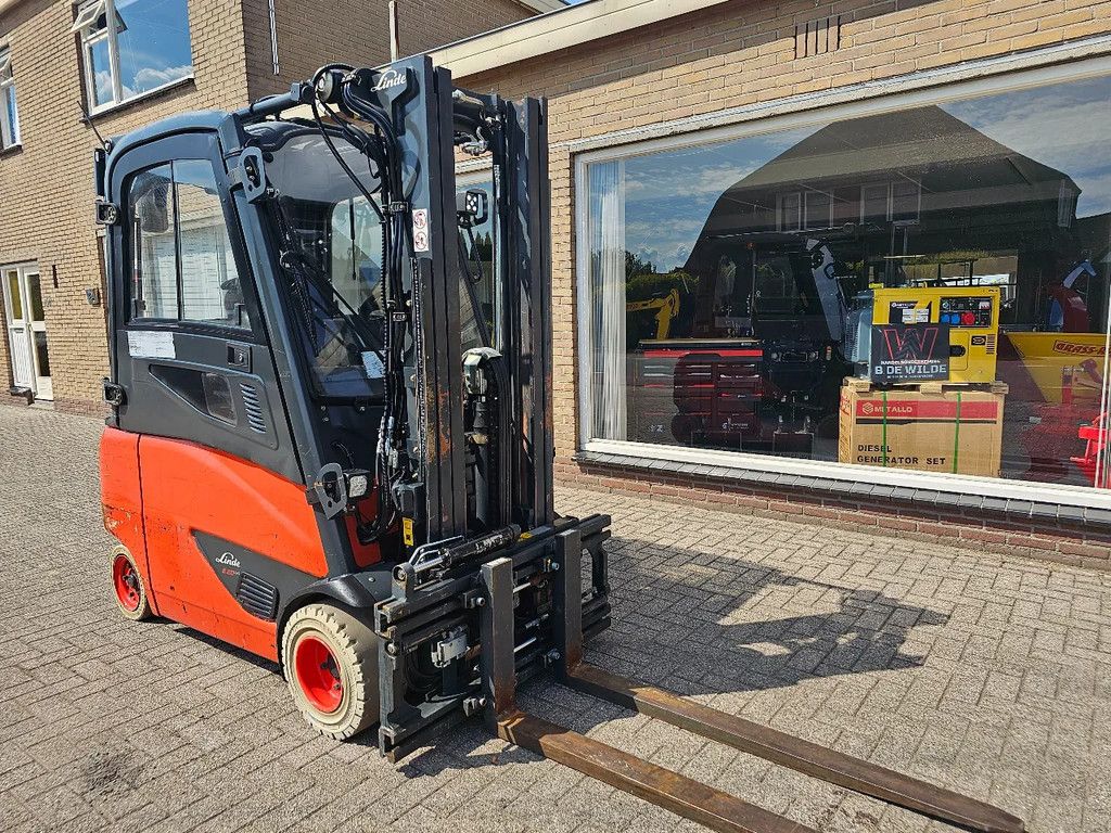 Linde E20phl-02 e 20 2016 triplo heftruck full option