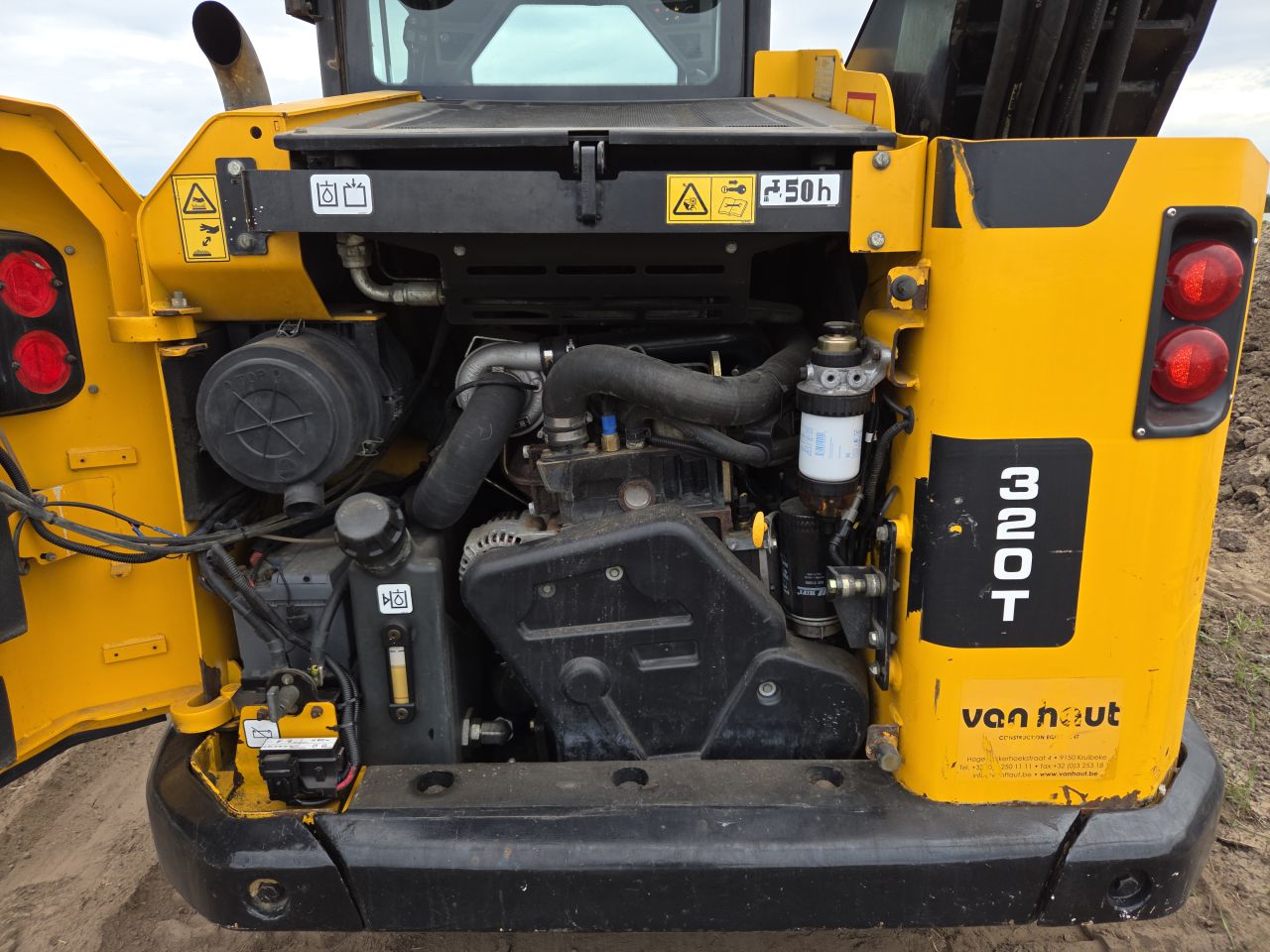 JCB 320T AC Joystick 5400kg trackloader schranklader