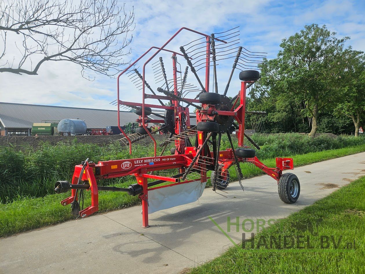 Lely Hibiscus 7,5m dubbele hark
