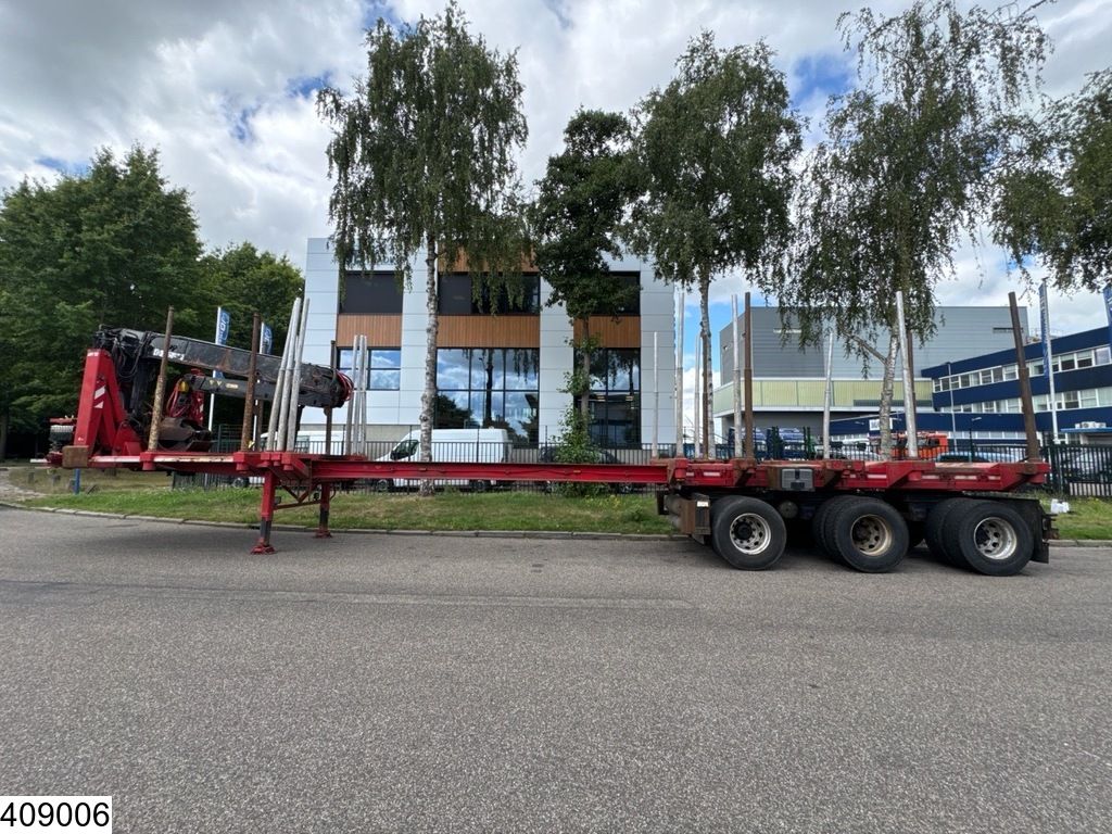 Billaud Chassis Wood transport, Jonsered, Extendable.