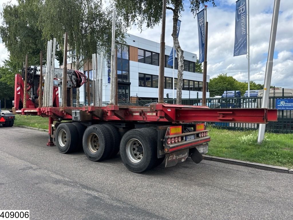 Billaud Chassis Wood transport, Jonsered, Extendable.