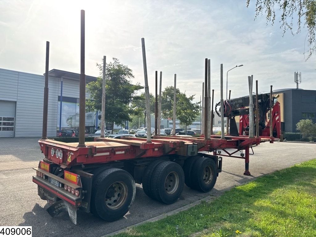 Billaud Chassis Wood transport, Jonsered, Extendable.
