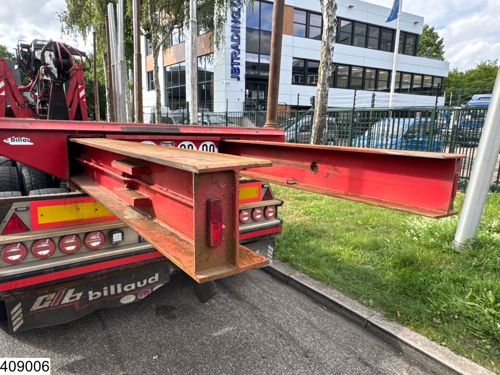Billaud Chassis Wood transport, Jonsered, Extendable.
