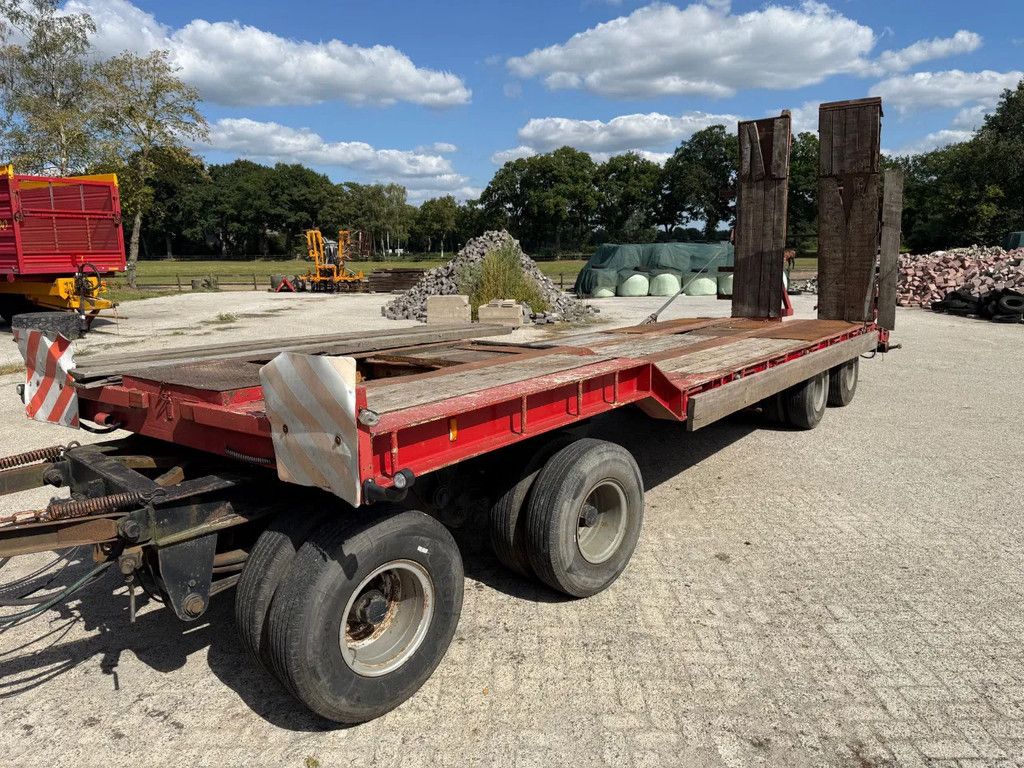 Nooteboom Dieplader 4 asser Hydraulische borden