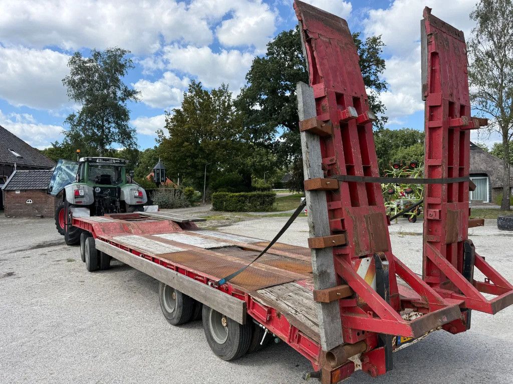 Nooteboom Dieplader 4 asser Hydraulische borden