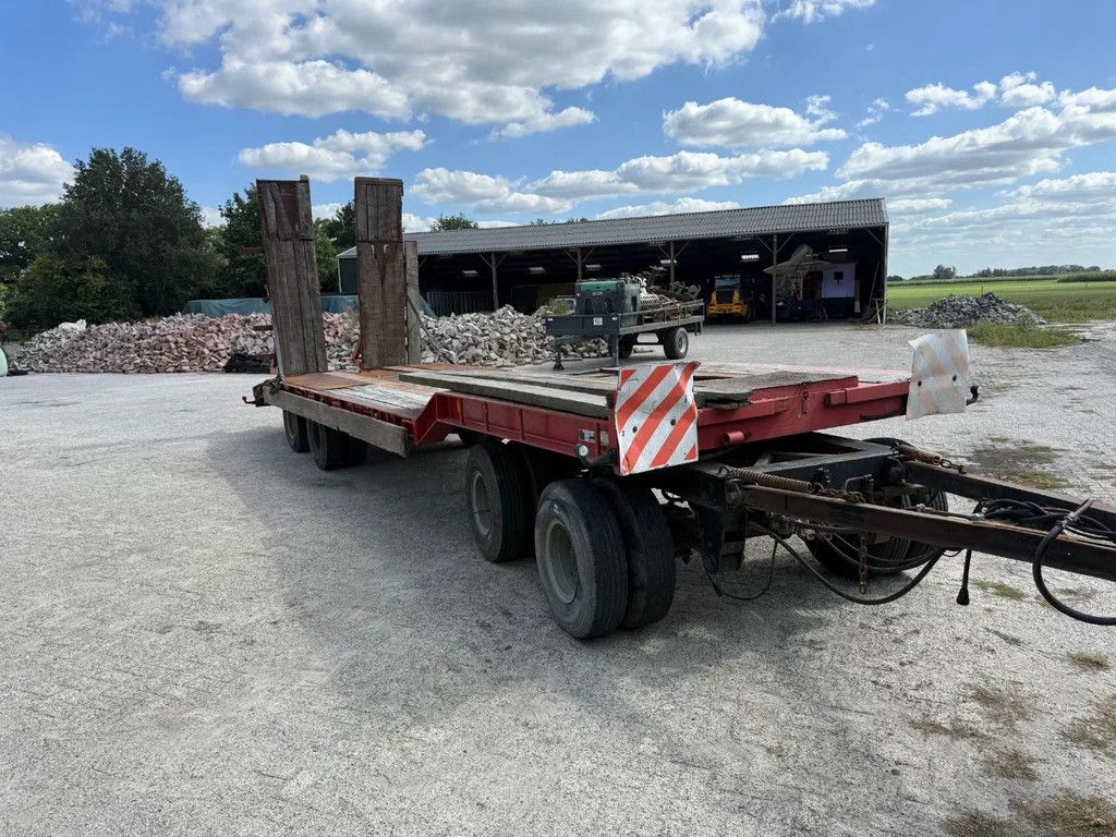 Nooteboom Dieplader 4 asser Hydraulische borden