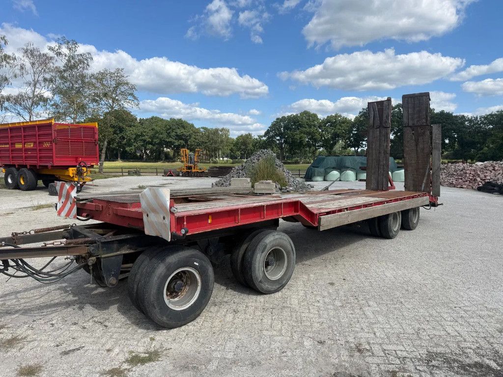 Nooteboom Dieplader 4 asser Hydraulische borden
