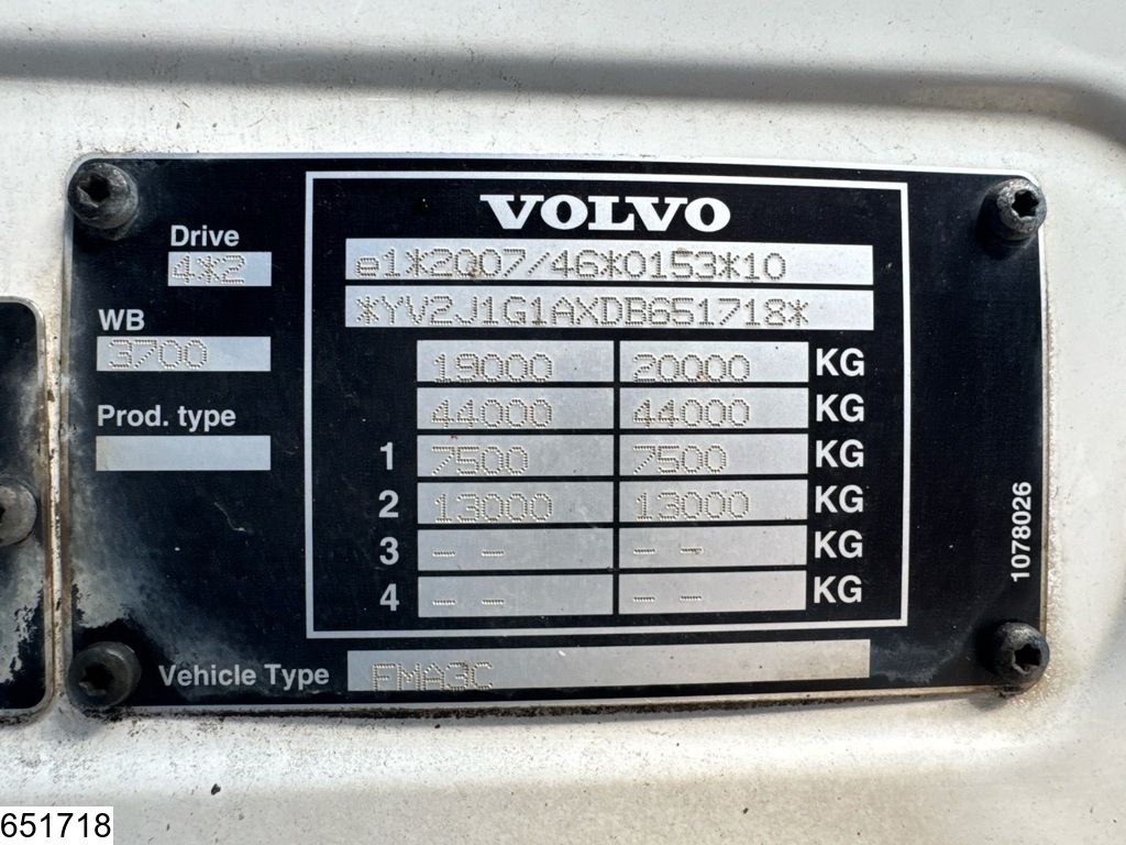 Volvo FMX 450 EURO 5, Hydraulic