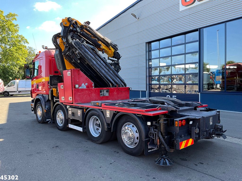 Scania G 480 8x2 Fassi 95 Tonmeter ladkraan + Fly-Jib