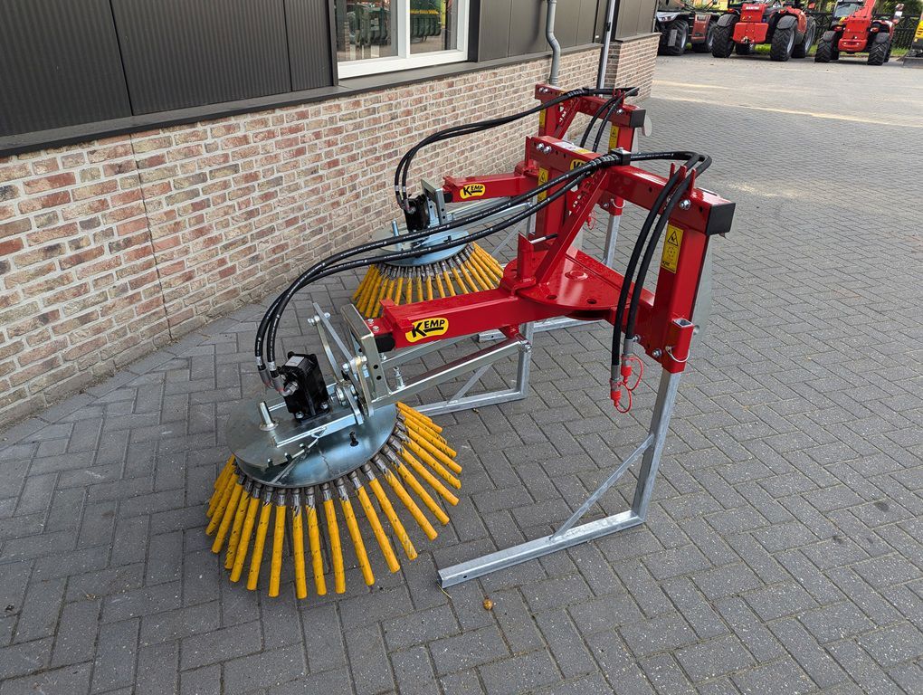 Kemp onkruidborstel zwenkbaar