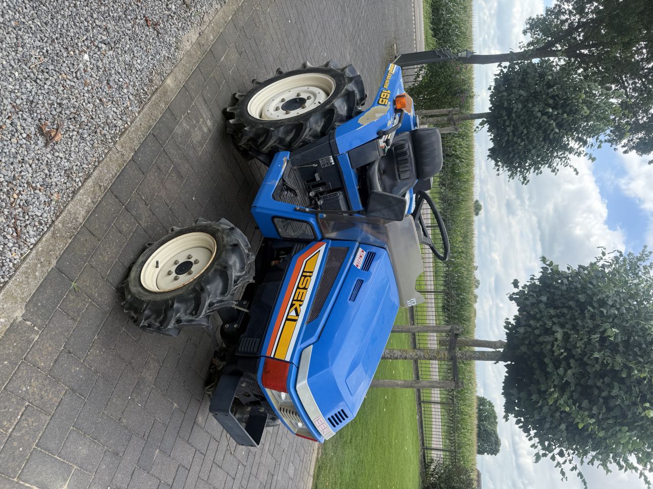 Iseki tu165 4wd stuurbekrachtiging ( 484uur )