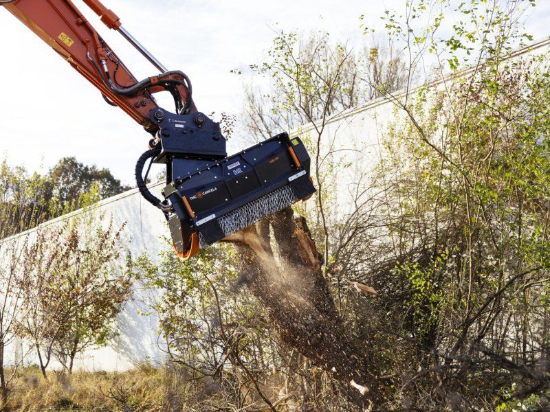 TMC Cancela THB-150 Hydraulischer Forstmulcher /Forstmulchkf für Bagger-
