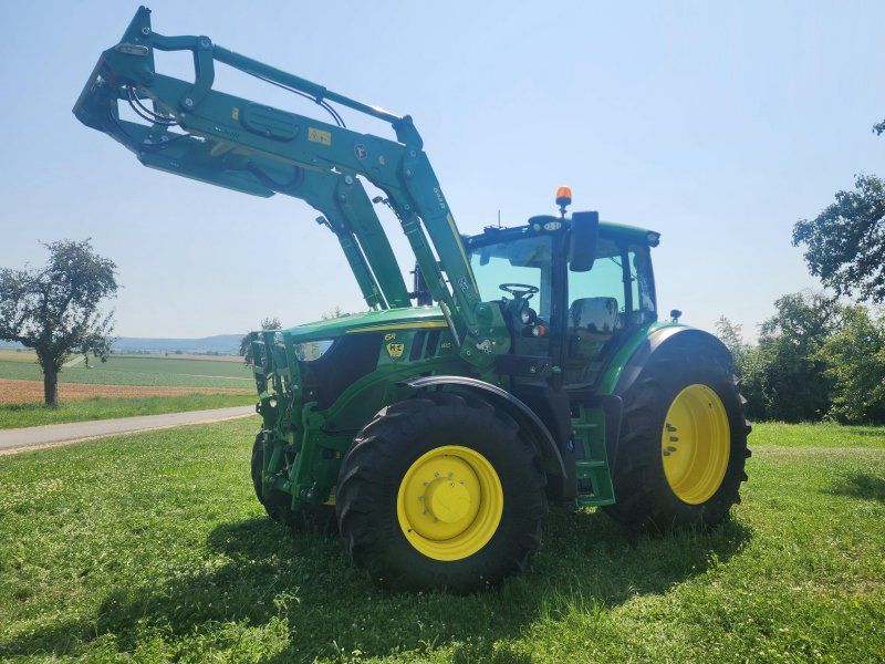 John Deere 6R 185 Autotrac Frontlader Wiegeeinrichtung