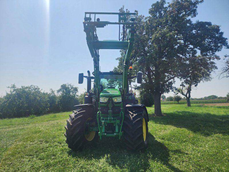 John Deere 6R 185 Autotrac Frontlader Wiegeeinrichtung
