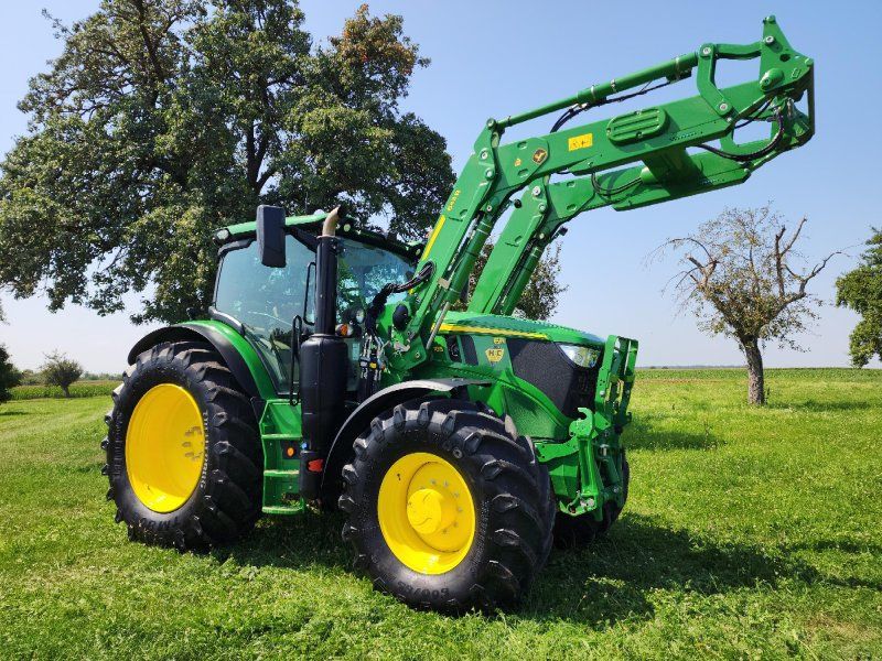 John Deere 6R 185 Autotrac Frontlader Wiegeeinrichtung