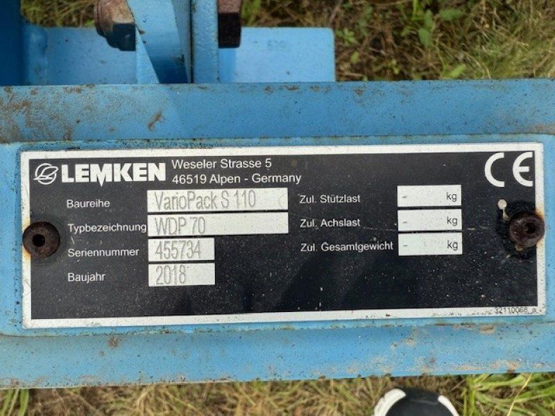 Lemken VarioPack S 110 WDP 70