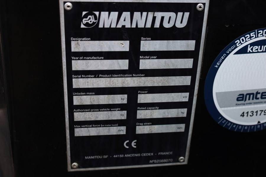 Manitou MC25-4 Valid Inspection, *Guarantee, Diesel, 4x4 D
