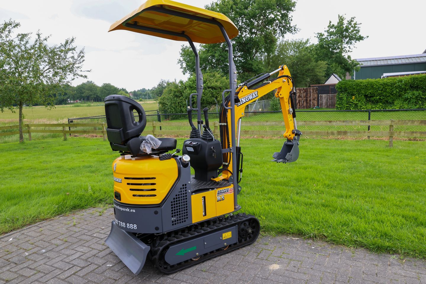 MINIGRAAFMACHINE GRAAFMACHINE BAGGER 1000 | OLIEKOELER
