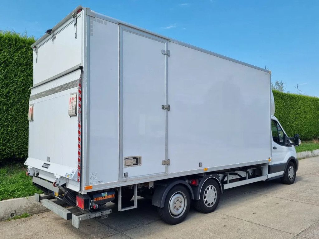 Ford Transit Gesloten clixtar oplegger 5,2 m.