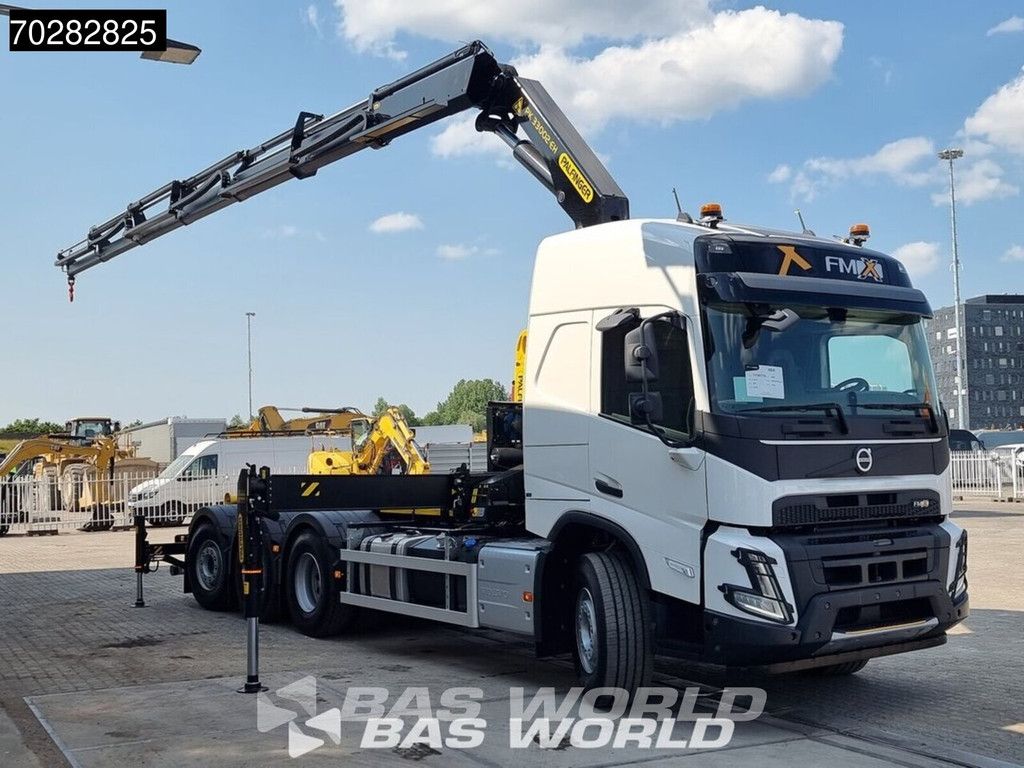 Volvo FMX 500 8X4 NEW! Palfinger PK33002 Crane + PHT22SLD5 Hooklift Lift-Steerign Axle