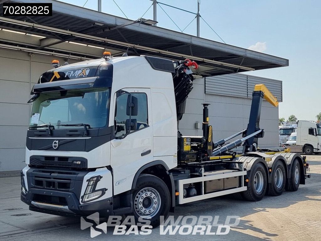 Volvo FMX 500 8X4 NEW! Palfinger PK33002 Crane + PHT22SLD5 Hooklift Lift-Steerign Axle