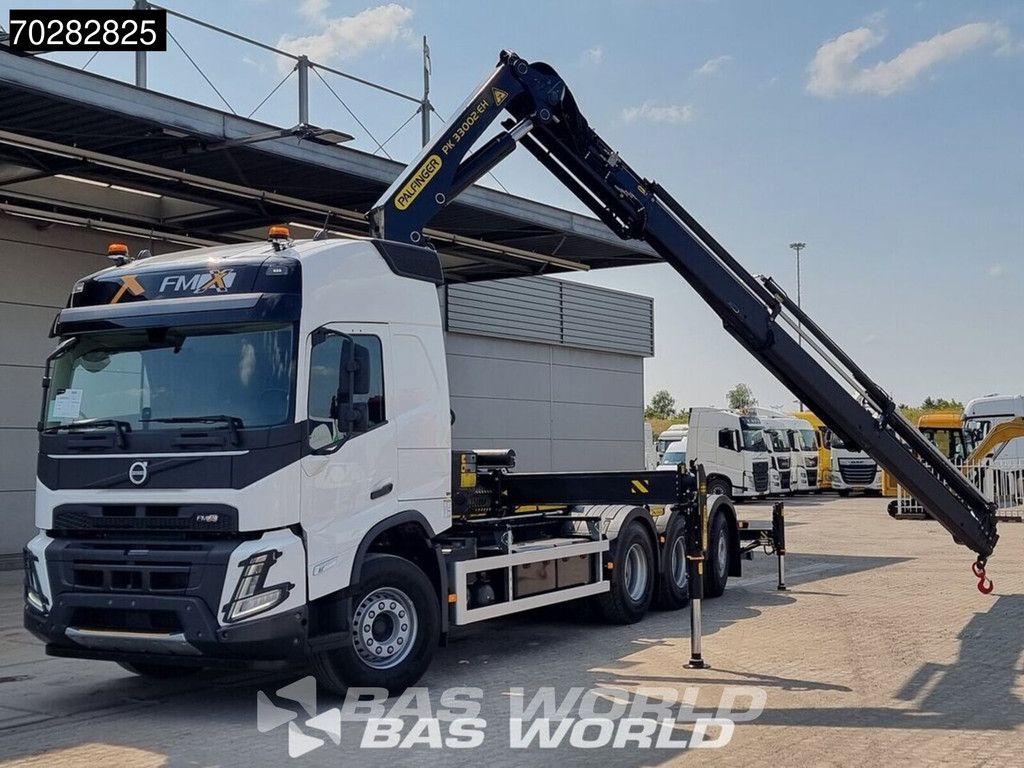 Volvo FMX 500 8X4 NEW! Palfinger PK33002 Crane + PHT22SLD5 Hooklift Lift-Steerign Axle