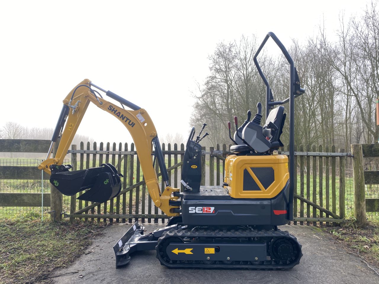 Shantui SE12SR Minigraver 2025 | 1200kg | Kubota