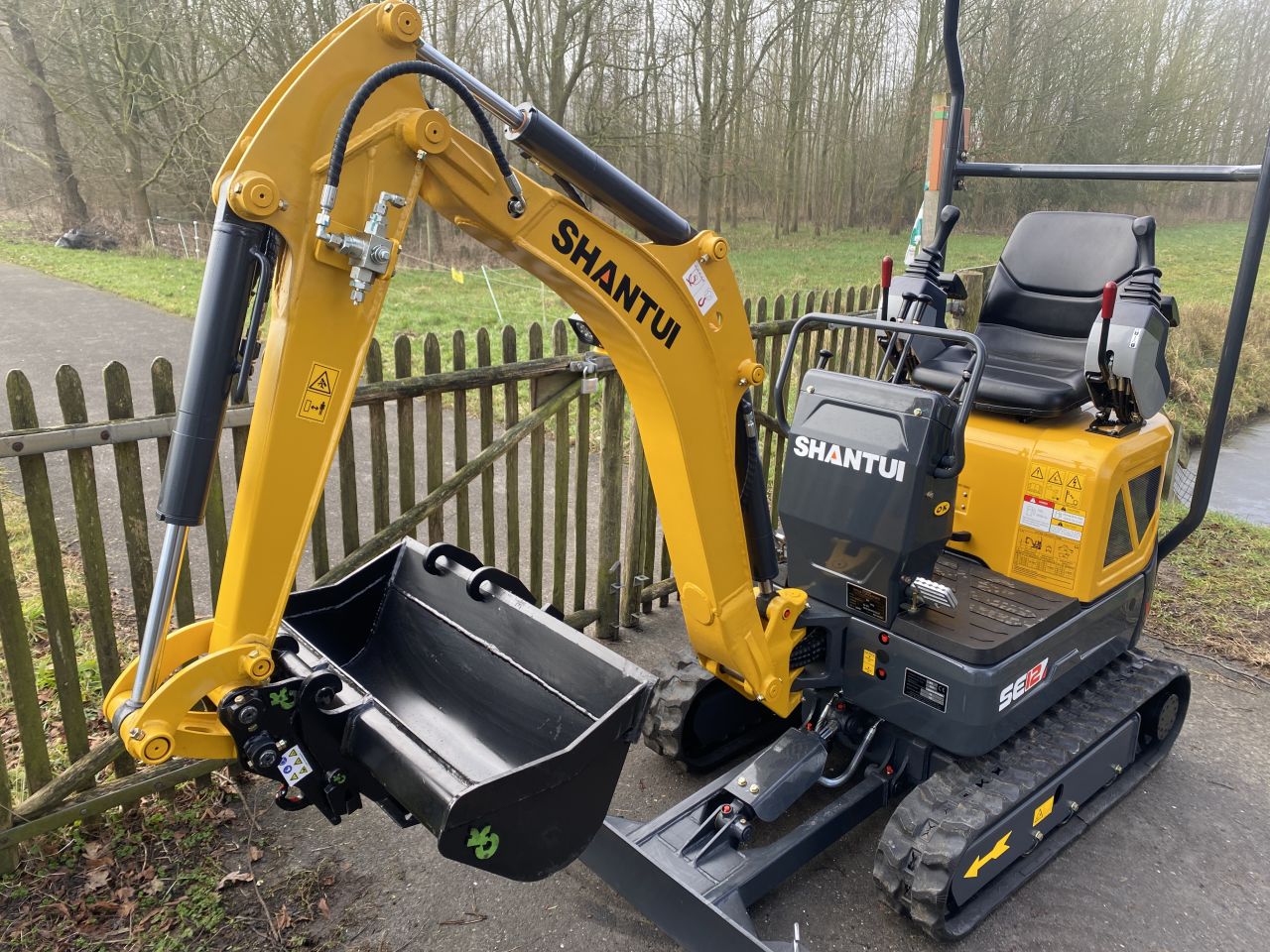 Shantui SE12SR Minigraver 2025 | 1200kg | Kubota
