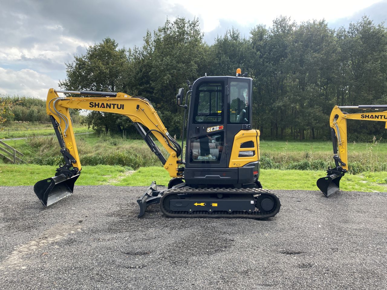 Shantui SE36SR Minigraver 2025 | 3.8 ton | Yanmar