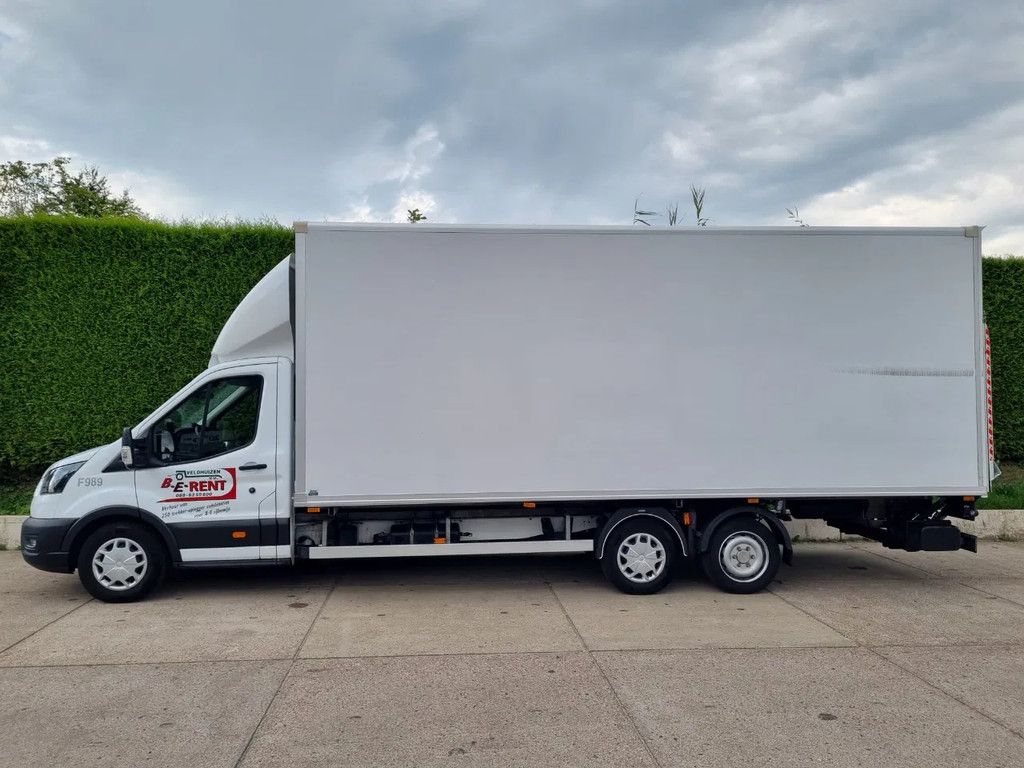 Ford Transit Gesloten clixtar oplegger 6,1 m.