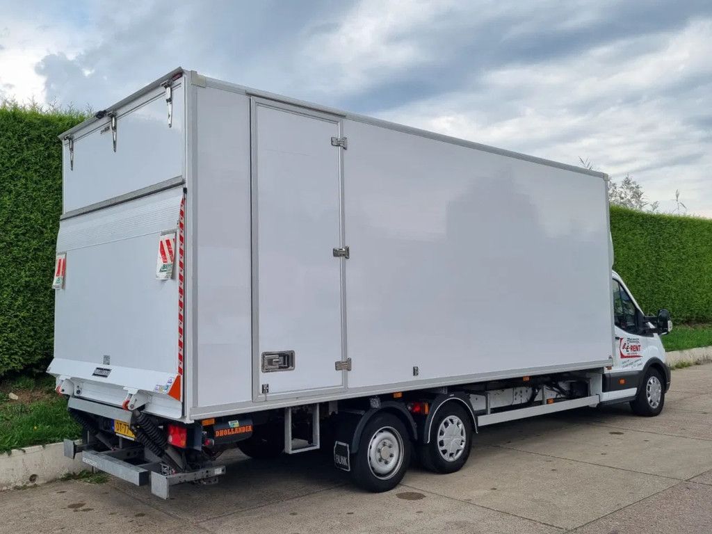 Ford Transit Gesloten clixtar oplegger 6,1 m.